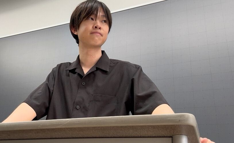 名古屋大学 経済学部2年生 原 惟貫輝さん（写真提供：原さん）