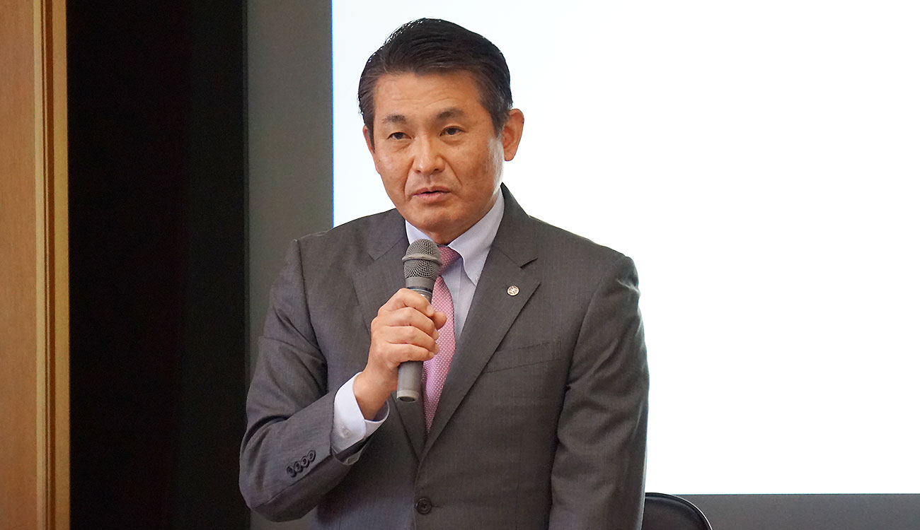 八王子市長 初宿和夫氏