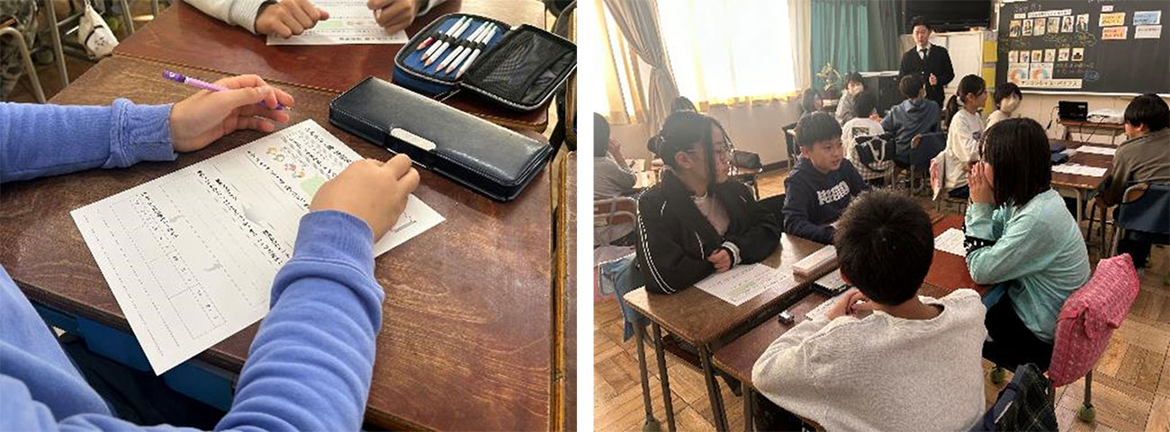 5年生の授業の様子