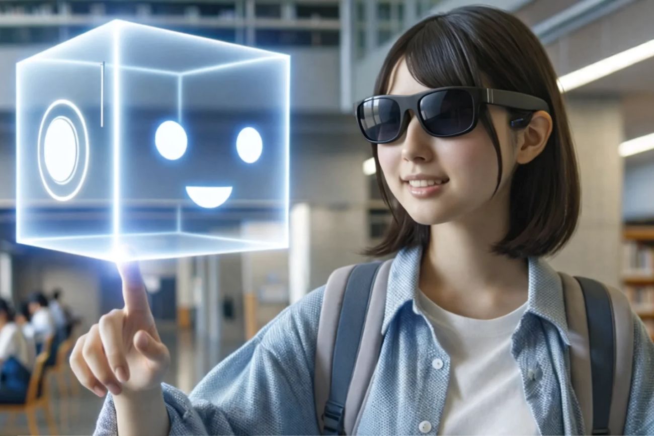 キャリアボットは、次世代の空間コンピューティング技術を活用した就職・キャリア支援の実現に向けて開発を進めている（画像はイメージ）